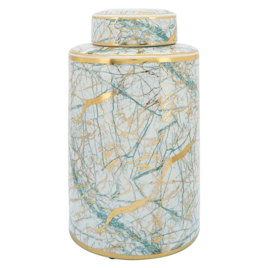 Best Sale ๐ Sagebrook Home Ceramic 16" Jar With Gold Lid, Green 16.0"H - 8.0" X 8.0" X 16.0" ๐ฅฐ 3 Best Sale ๐ Sagebrook Home Ceramic 16" Jar With Gold Lid, Green 16.0"H - 8.0" X 8.0" X 16.0" ๐ฅฐ