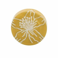 Brand new ✨ Sagebrook Home Ceramic 10"h Flower Jar With Lid, Yellow 10"H - 6.0" X 6.0" X 10.0" 🛒 -Sagebrook Home Online Shop unnamed file 4610