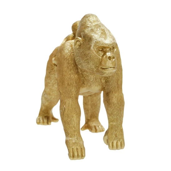 Deals ๐ Sagebrook Home Polyresin 8" Gorilla With Baby Figurine, Gold 8"H - 10.0" X 4.0" X 8.0" โ๏ธ 4 Deals ๐ Sagebrook Home Polyresin 8" Gorilla With Baby Figurine, Gold 8"H - 10.0" X 4.0" X 8.0" โ๏ธ - Image 2