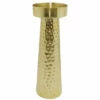 Cheap 🔔 Sagebrook Home Metal, 12"h 🔨 Hammered Candle Holder, Gold 12.0"H - 4.0" X 4.0" X 12.0" 🔥