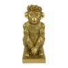 Cheap 🔥 Sagebrook Home Res, 8" Monkey Figurine Flower Crown, Gold - 5" X 3" X 8" 🎉 -Sagebrook Home Online Shop unnamed file 4673