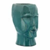 Discount 🤩 Sagebrook Home Ceramic 12" Face Vase, Turquiose 12.5"H ⌛ -Sagebrook Home Online Shop unnamed file 472