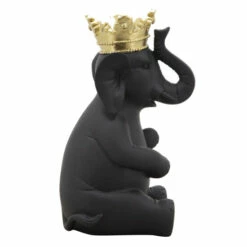 Cheapest ๐ Sagebrook Home 8" Elephant With Crown Figurine, Black, Gold 8"H - 5.0" X 4.0" X 8.0" ๐ 7 Cheapest ๐ Sagebrook Home 8" Elephant With Crown Figurine, Black, Gold 8"H - 5.0" X 4.0" X 8.0" ๐ -Sagebrook Home Online Shop unnamed file 4833