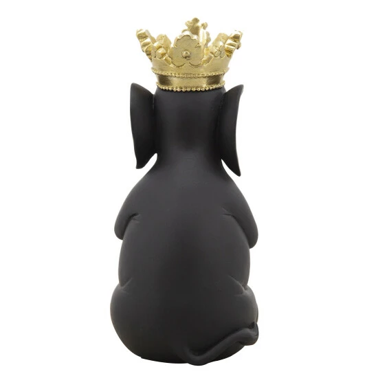 Cheapest ๐ Sagebrook Home 8" Elephant With Crown Figurine, Black, Gold 8"H - 5.0" X 4.0" X 8.0" ๐ 5 Cheapest ๐ Sagebrook Home 8" Elephant With Crown Figurine, Black, Gold 8"H - 5.0" X 4.0" X 8.0" ๐ - Image 3