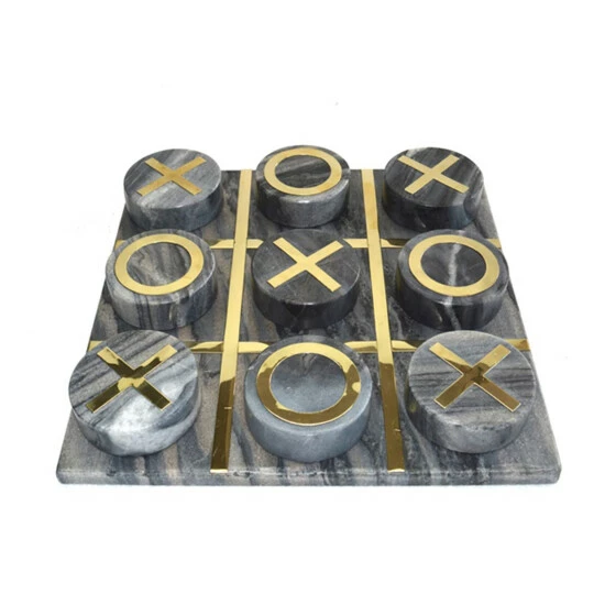 Budget ๐ฏ Sagebrook Home Marble 12x12 Tic-tac-toe, Black, Gold 3"H - 12.0" X 12.0" X 3.0" โญ 3 Budget ๐ฏ Sagebrook Home Marble 12x12 Tic-tac-toe, Black, Gold 3"H - 12.0" X 12.0" X 3.0" โญ