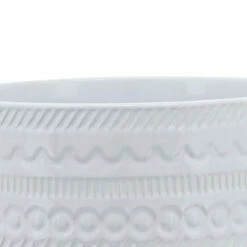 Flash Sale 👍 Sagebrook Home 8" Tribal Planter With Wood Stand, White 7.0"H - 8.0" X 8.0" X 7.0" 🌟 -Sagebrook Home Online Shop unnamed file 4842