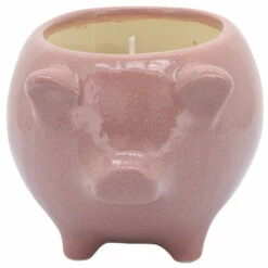 Hot Sale 👏 Sagebrook Home 6" Pig Scented Candle, Pink 9oz 4.0"H - 6.0" X 6.0" X 4.0" 😀 -Sagebrook Home Online Shop unnamed file 4884
