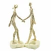 Buy 😀 Sagebrook Home Res, 12"h Couple Hold Hands, Gold 12.0"H - 9.0" X 6.0" X 12.0" 👏 -Sagebrook Home Online Shop unnamed file 4890