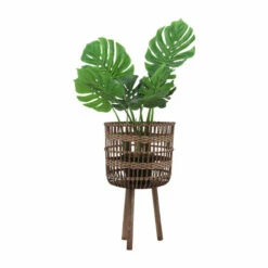 Budget 😀 Sagebrook Home Set Of 3 Bamboo Planters 11, 13, 15", Brown 26.0"H - 15.0" X 15.0" X 26.0" 😍 -Sagebrook Home Online Shop unnamed file 493