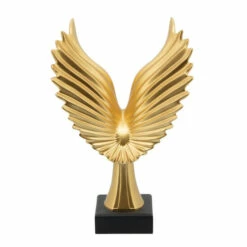 Best Pirce 🤩 Sagebrook Home Resin 14"h Eagle Table Accent, Gold 14.0"H - 9.0" X 4.5" X 14.0" 🎉 -Sagebrook Home Online Shop unnamed file 4935