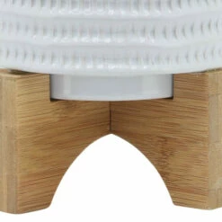 Flash Sale ✔️ Sagebrook Home 5" Textured Planter With Stand, White 5.0"H - 5.5" X 5.5" X 5.0" 🎉 -Sagebrook Home Online Shop unnamed file 4949