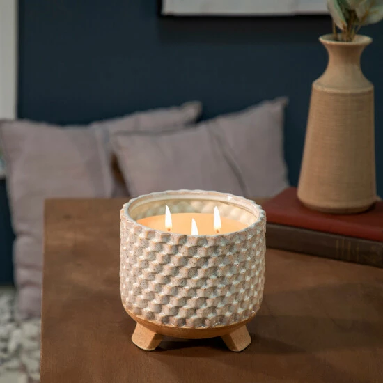 Promo β¨ Sagebrook Home 8" Woven Candle By Liv & Skye 45oz 7.5"H - 8.0" X 8.0" X 7.5" π― 3 Promo β¨ Sagebrook Home 8" Woven Candle By Liv & Skye 45oz 7.5"H - 8.0" X 8.0" X 7.5" π―