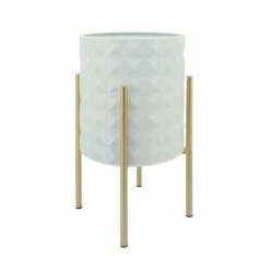 Coupon π Sagebrook Home Set Of 2 Diamond Planters In Metal Stand, White 23"H - 14.0" X 14.0" X 23.0" π 6 Coupon π Sagebrook Home Set Of 2 Diamond Planters In Metal Stand, White 23"H - 14.0" X 14.0" X 23.0" π -Sagebrook Home Online Shop unnamed file 5021