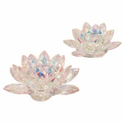Discount 😉 Sagebrook Home Blush Crystal Lotus Votive Holder 8.25" 3"H - 8.25" X 8.25" X 3.0" 👍 -Sagebrook Home Online Shop unnamed file 5040