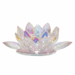 Discount 😉 Sagebrook Home Blush Crystal Lotus Votive Holder 8.25" 3"H - 8.25" X 8.25" X 3.0" 👍 -Sagebrook Home Online Shop unnamed file 5041