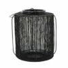 Best reviews of 🥰 Sagebrook Home Metal, 13"h Wire Lantern, Black 13.0"H - 12.0" X 12.0" X 13.0" 🤩