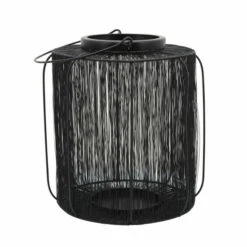 Best reviews of 🥰 Sagebrook Home Metal, 13"h Wire Lantern, Black 13.0"H - 12.0" X 12.0" X 13.0" 🤩