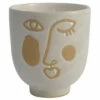 Best Sale 🤩 Sagebrook Home Ceramic 5" Scented Candle Face, Ivory 20oz 6.0"H - 5.0" X 5.0" X 6.0" 🎁