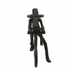 Hot Sale 🔔 Sagebrook Home Metal, 10"h Couple On Bike, Black 6.5"H - 9.5" X 13.0" X 6.5" 💯 -Sagebrook Home Online Shop unnamed file 5096
