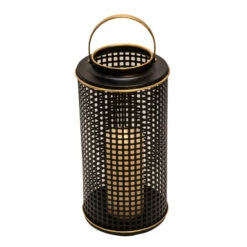Deals 🛒 Sagebrook Home Metal 14" Grid Candle Holder, Black 14.0"H - 7.0" X 7.0" X 14.0" ⌛ -Sagebrook Home Online Shop unnamed file 5125