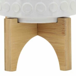 Outlet 🎉 Sagebrook Home Ceramic 5" Planter On Wooden Stand, White 6.0"H - 5.0" X 5.0" X 6.0" ⌛ 15 Outlet 🎉 Sagebrook Home Ceramic 5" Planter On Wooden Stand, White 6.0"H - 5.0" X 5.0" X 6.0" ⌛ -Sagebrook Home Online Shop unnamed file 5136