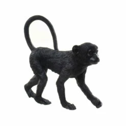 Buy ✨ Sagebrook Home Polyresin 11" Walking Monkey Figurine, Black 11"H - 11.0" X 4.0" X 11.0" ✨