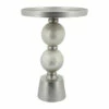 New 😀 Sagebrook Home Metal, 22"h Orb Side Table, Mirror Top, Champ, Brnz 22.0"H - 16.0" X 16.0" X 22.0" ✔️ -Sagebrook Home Online Shop unnamed file 5159