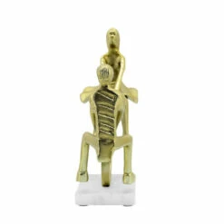 Deals 🎁 Sagebrook Home Metal, 17" Couple On See-saw, Gold 12.0"H - 15.0" X 5.0" X 12.0" ✨ -Sagebrook Home Online Shop unnamed file 5183