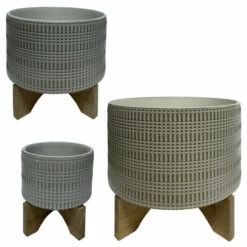 Flash Sale 🥰 Sagebrook Home Ceramic 8" Tribal Planter With Stand, Black 7.0"H - 8.0" X 8.0" X 7.0" 🤩 -Sagebrook Home Online Shop unnamed file 5185