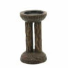 Hot Sale 😀 Sagebrook Home Wood, 8"h 🔨 Hammered Candle Holder, Brown 8.0"H - 5.0" X 5.0" X 8.0" ❤️ -Sagebrook Home Online Shop unnamed file 5237
