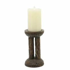 Hot Sale 😀 Sagebrook Home Wood, 8"h 🔨 Hammered Candle Holder, Brown 8.0"H - 5.0" X 5.0" X 8.0" ❤️ 6 Hot Sale 😀 Sagebrook Home Wood, 8"h 🔨 Hammered Candle Holder, Brown 8.0"H - 5.0" X 5.0" X 8.0" ❤️ -Sagebrook Home Online Shop unnamed file 5238