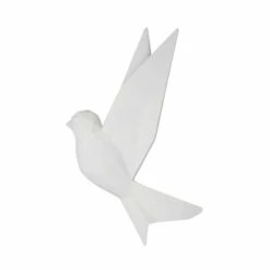 Wholesale 🤩 Sagebrook Home Resin 8" Origami Bird Wall Decor, White 8.3"H 🎁