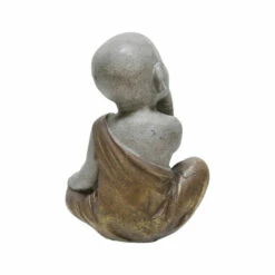 Best reviews of ✨ Sagebrook Home Polyresin 12" No Speak Baby Monk, Gray, Gold 12"H 😍 -Sagebrook Home Online Shop unnamed file 5282