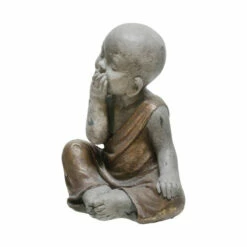 Best reviews of ✨ Sagebrook Home Polyresin 12" No Speak Baby Monk, Gray, Gold 12"H 😍 -Sagebrook Home Online Shop unnamed file 5283