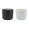 Top 10 🛒 Sagebrook Home Set Of 2 6" Dimpled Scented Candle, White, Black 14oz 5.0"H - 6.0" X 6.0" X 5.0" 🔔 -Sagebrook Home Online Shop unnamed file 5316