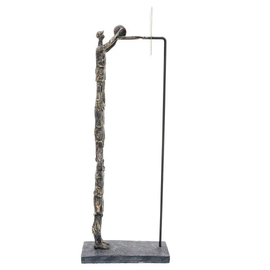 Cheap ๐ Sagebrook Home Resin, 19"h 3-men Dunk, Bronze 19.0"H - 7.0" X 4.0" X 19.0" ๐ฅฐ 4 Cheap ๐ Sagebrook Home Resin, 19"h 3-men Dunk, Bronze 19.0"H - 7.0" X 4.0" X 19.0" ๐ฅฐ - Image 2