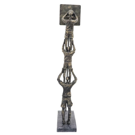 Cheap ๐ Sagebrook Home Resin, 19"h 3-men Dunk, Bronze 19.0"H - 7.0" X 4.0" X 19.0" ๐ฅฐ 6 Cheap ๐ Sagebrook Home Resin, 19"h 3-men Dunk, Bronze 19.0"H - 7.0" X 4.0" X 19.0" ๐ฅฐ - Image 4