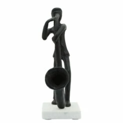 Best deal 👏 Sagebrook Home Metal 12"h Saxophonist, Black 12"H - 8.0" X 4.0" X 12.0" 💯 -Sagebrook Home Online Shop unnamed file 5367