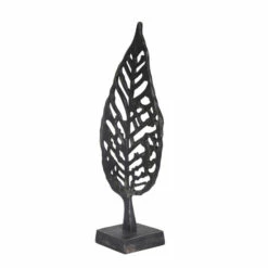 Top 10 🎁 Sagebrook Home Aluminum Leaf On Stand, 18" Black Antique 18"H - 8.0" X 4.0" X 18.0" 🧨 -Sagebrook Home Online Shop unnamed file 5372