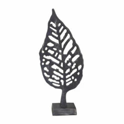 Top 10 🎁 Sagebrook Home Aluminum Leaf On Stand, 18" Black Antique 18"H - 8.0" X 4.0" X 18.0" 🧨 -Sagebrook Home Online Shop unnamed file 5374