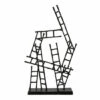 Coupon 🔥 Sagebrook Home 24"H Ladders Sculpture, Black 💯 -Sagebrook Home Online Shop unnamed file 5382