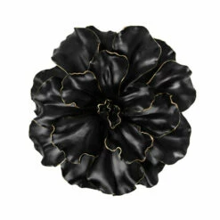Hot Sale 👍 Sagebrook Home Black, Gold Wall Flower, 15.5" 4.5"H ⌛