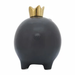 Top 10 🔔 Sagebrook Home Ceramic, 8" Pig With Crown, Black - 9" X 6" X 8" 👍 -Sagebrook Home Online Shop unnamed file 5398