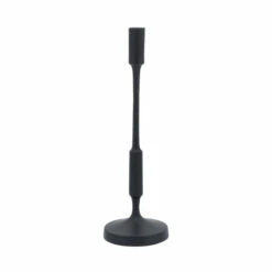 Outlet ⭐ Sagebrook Home Metal, 16"h Taper Candle Holder, Black 16.0"H - 5.0" X 5.0" X 16.0" 🥰