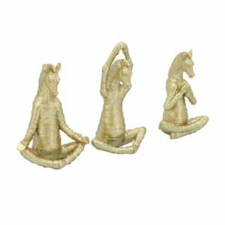 Budget 🧨 Sagebrook Home Resin, Set Of 3 8" No Evil Zebras, Gold - 6" X 4" X 8" 🔥 -Sagebrook Home Online Shop unnamed file 5431