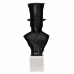 Flash Sale 🧨 Sagebrook Home 15" Man With Hat, Black 15"H - 6.0" X 3.0" X 15.0" 😀 -Sagebrook Home Online Shop unnamed file 5437