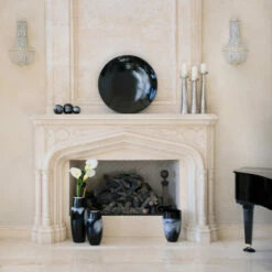 Top 10 ๐ Sagebrook Home 24"h Glass Vase With Metal Ring, Black 24"H ๐