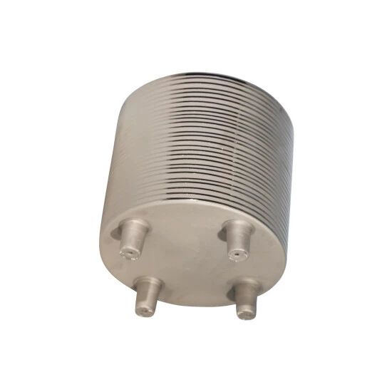 New ๐ฏ Sagebrook Home Set Of 2 Footed Planters 9, 6", Stripes, Silver 9"H - 8.5" X 8.5" X 9.0" ๐ 7 New ๐ฏ Sagebrook Home Set Of 2 Footed Planters 9, 6", Stripes, Silver 9"H - 8.5" X 8.5" X 9.0" ๐ - Image 5