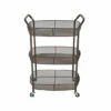 New 🔥 Sagebrook Home Ec, 3-tier Metal Basket Bar Cart 28.25"H - 19.0" X 12.5" X 28.25" ❤️ -Sagebrook Home Online Shop unnamed file 5521