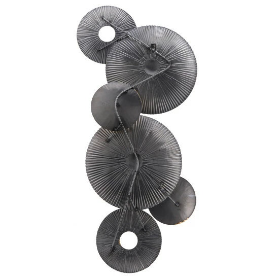 Best deal โ๏ธ Sagebrook Home Metal, 38" Lily Pads Wall Deco, Black 38.0"H ๐ 5 Best deal โ๏ธ Sagebrook Home Metal, 38" Lily Pads Wall Deco, Black 38.0"H ๐ - Image 3